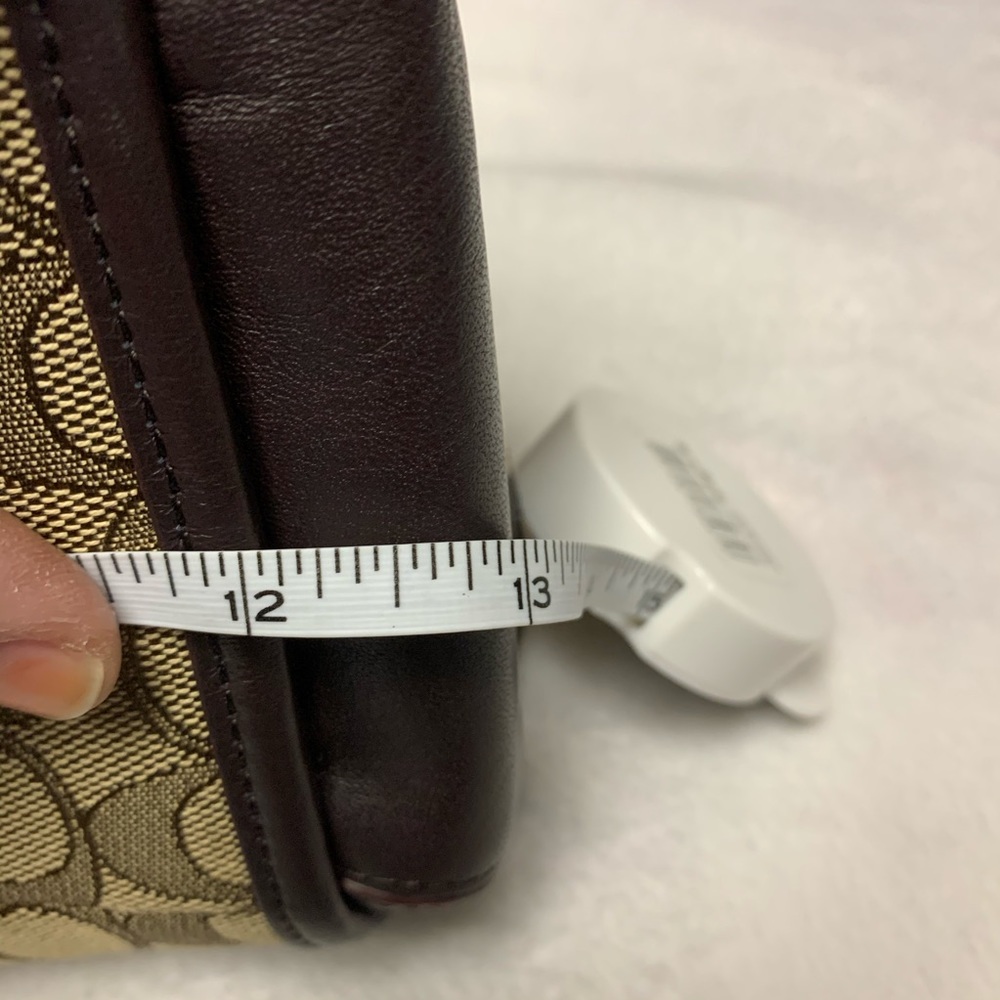 Coach Phoebe large handbag NWT brown/khaki - Picture 6 of 8